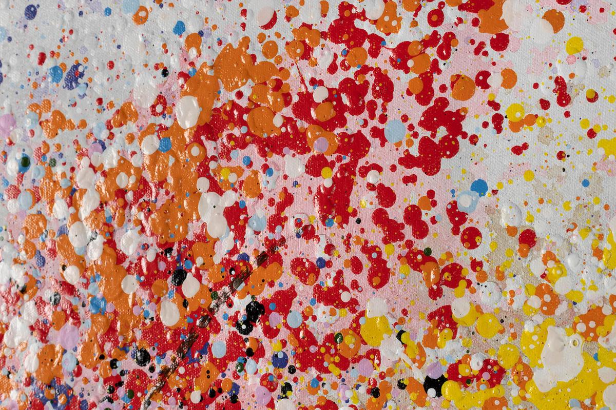 ÖLGEMÄLDE 140/70 cm - Multicolor, Holz/Textil (140/70cm) - KUNSTLOFT
