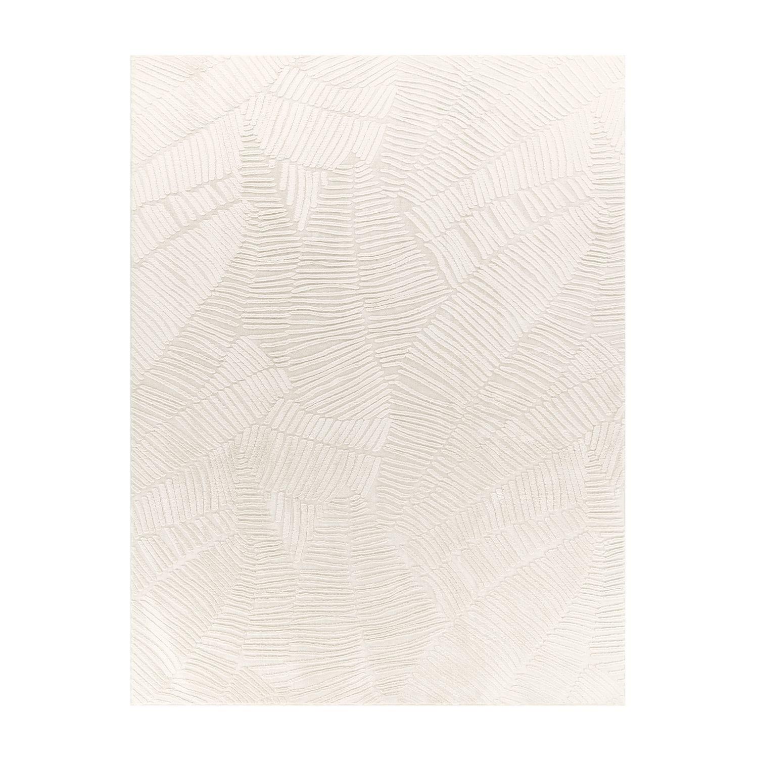 FLACHWEBETEPPICH Boho Creme 120 x 160 cm - Creme, Kunststoff (120/160cm) - TT Home