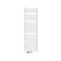 BADHEIZKÖRPER Sahara 400x1500 mm Weiß gerade mit Ventil Universal - Weiß, Metall (40/150/3cm) - LuxeBath