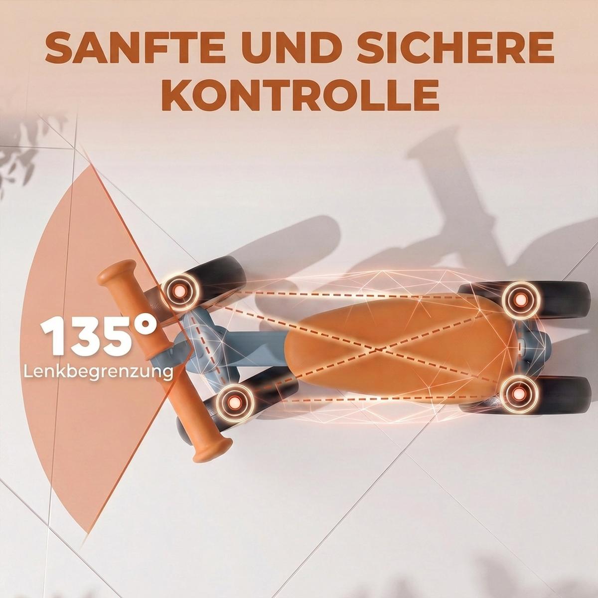KINDERLAUFRAD Aluminiumlegierung EVA Blau - Blau, Metall (57/28.5/40cm) - AIYAPLAY