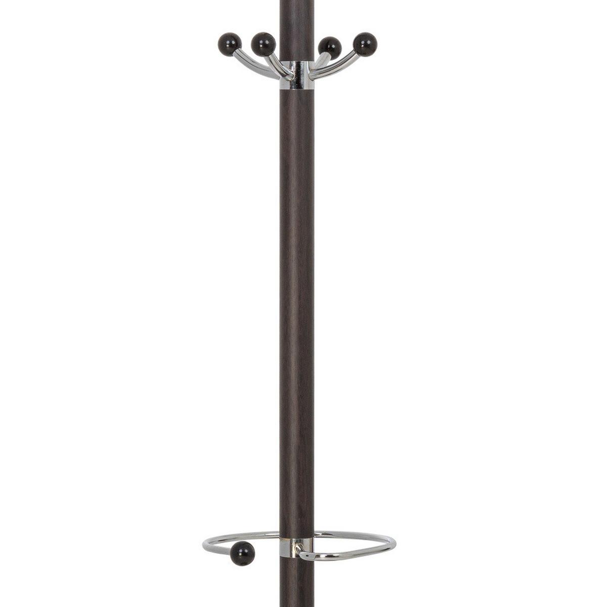 GARDEROBE aus metall 36x178cm - Braun, Metall (36/178/36cm) - Wanderlust