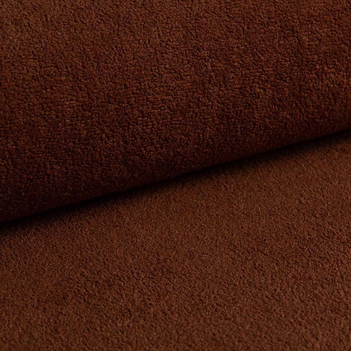 ECKSOFA L Form Ablia Ziegelrot 267/168/87 cm mit Schlaffunktion L - Dunkelorange/Schwarz, Kunststoff/Textil (168/267cm) - AX Living