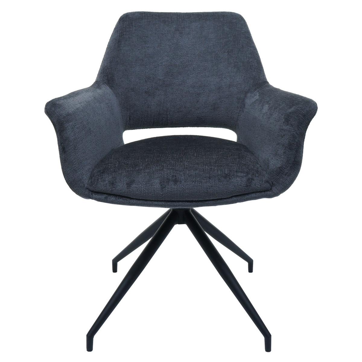 ESSZIMMERSTUHL Grau - Dunkelgrau/Grau, Textil (65/86/60cm) - MCW