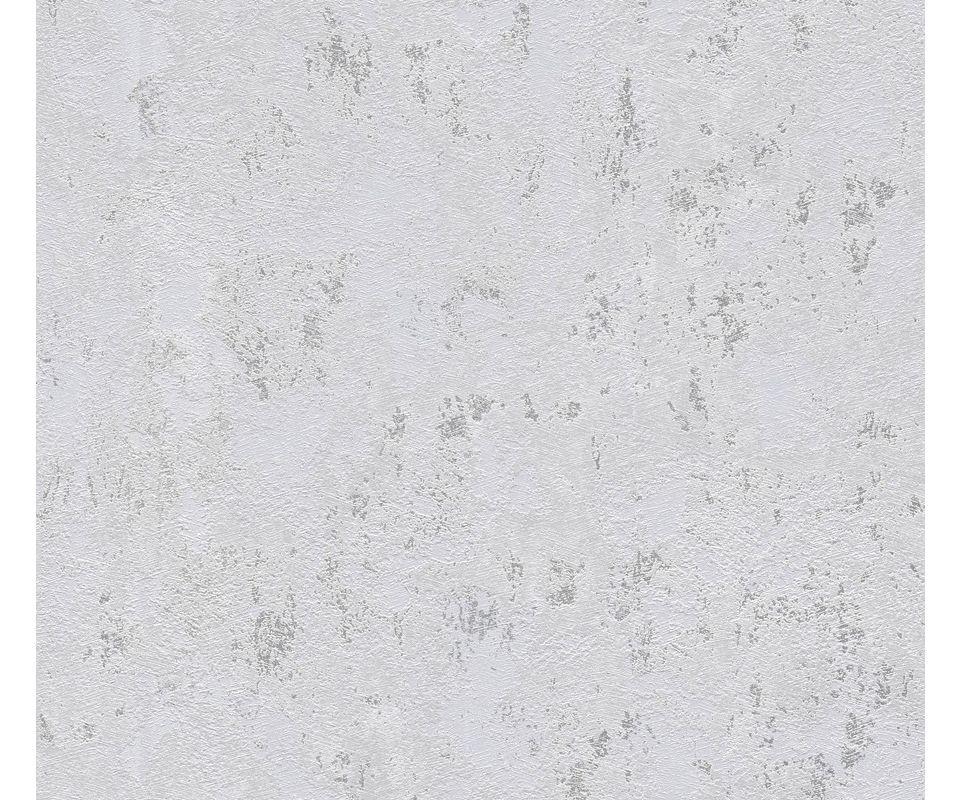 VLIESTAPETE Silber 53/1005 cm - Silberfarben, Textil (53/1cm) - KUNSTLOFT