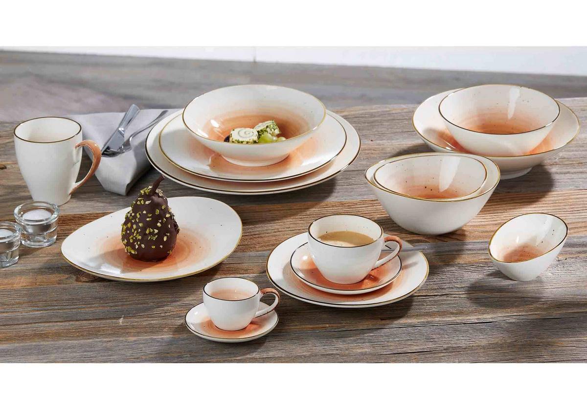 ESPRESSOUNTERTASSEN Cosmo orange ø 11 cm 6er Set - Orange, Keramik (11cm) - Ritzenhoff Breker