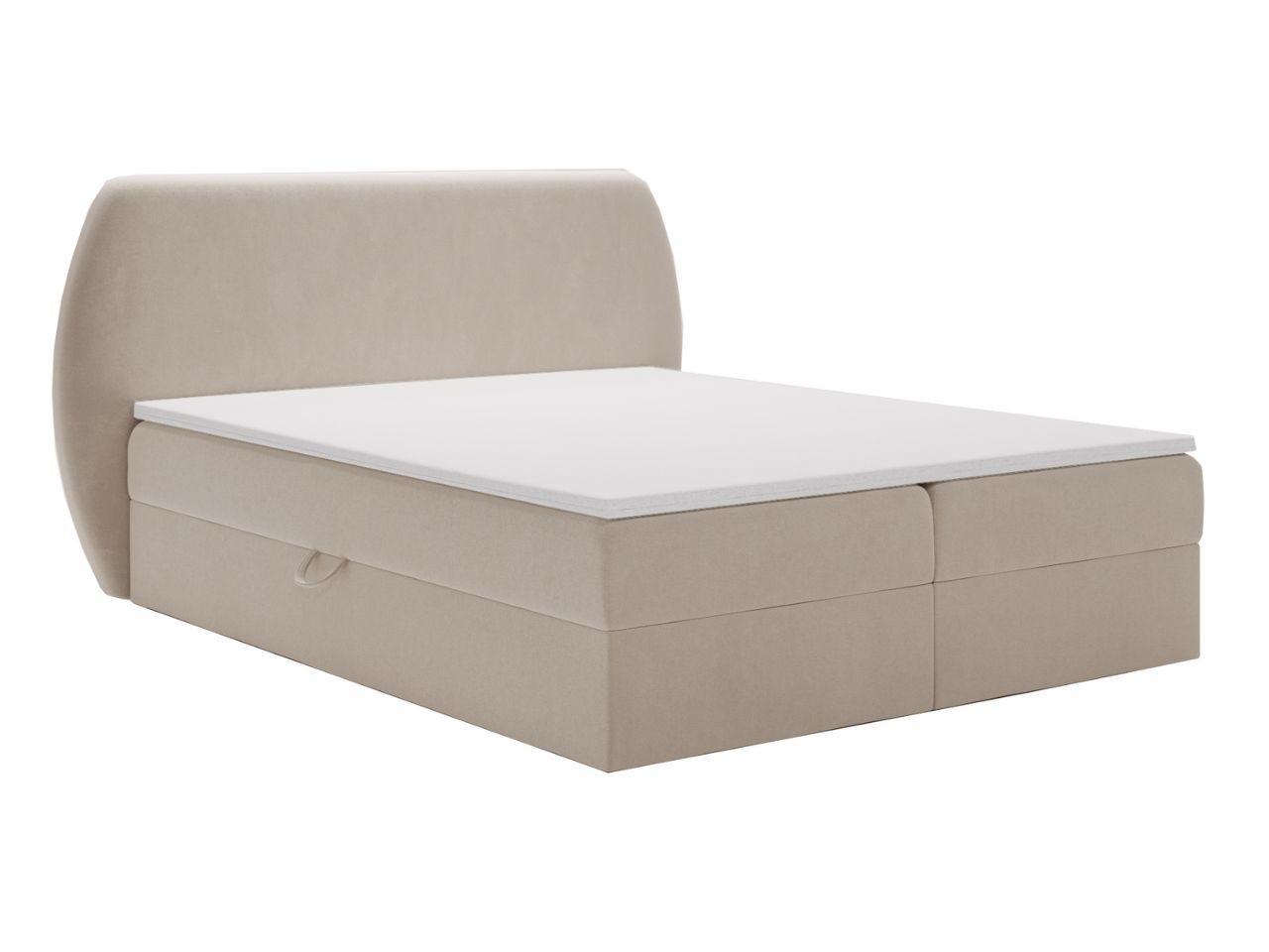 BOXBETT Bogota 140x200 Beige - Beige, Holz/Textil (140/200cm) - Graingold