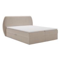 BOXBETT Bogota 140x200 Beige - Beige, Holz/Textil (140/200cm) - Graingold