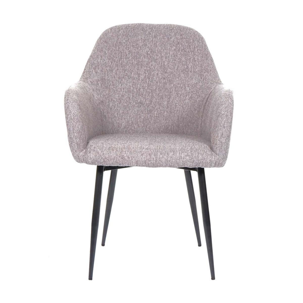 ESSZIMMERSTUHL Grau 6er-Set - Grau, Textil (57/83/57cm) - MCW