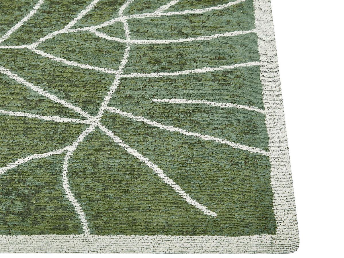 KURZFLOR-TEPPICH Sarmin 300/200 cm - Grün, Textil (200/300cm) - Beliani