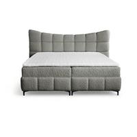 BOXBETT Nova In Rolf - Grau, Holzwerkstoff/Textil (120/200cm) - Fun Möbel