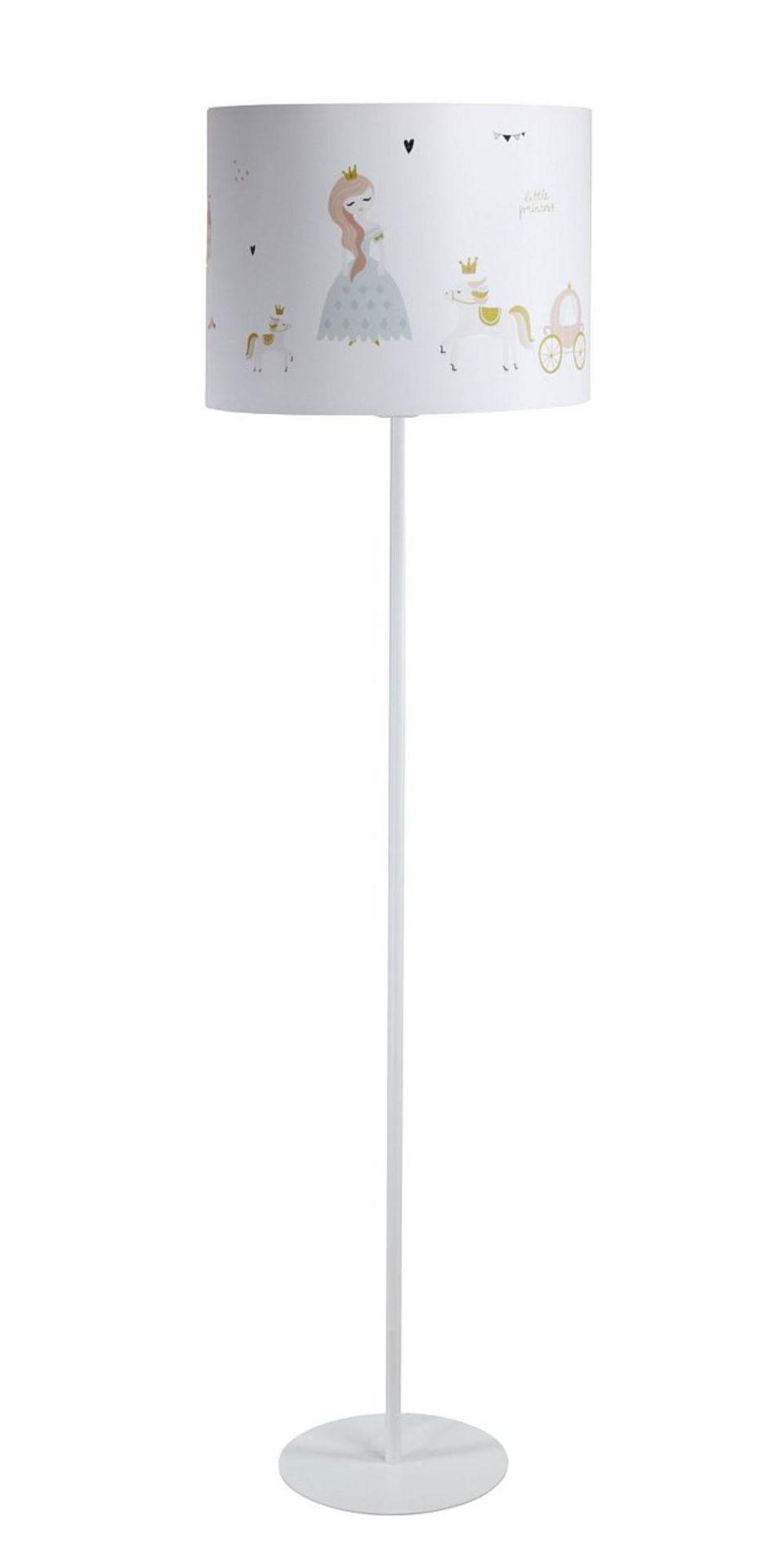 STEHLAMPE Bunt 40/30 cm - Multicolor/Weiß, Kunststoff (30/3.8/30cm) - ONZENO