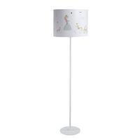 STEHLAMPE Bunt 40/30 cm - Multicolor/Weiß, Kunststoff (30/3.8/30cm) - ONZENO