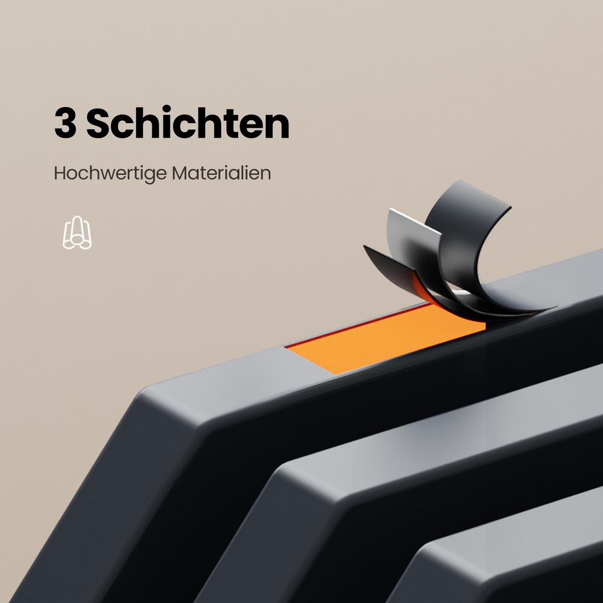 HEIZKÖRPER D-Profil Vertikal Mittelanschluss Anthrazit 180/34,8 cm - Anthrazit, Metall (35/180/10cm) - EMKE