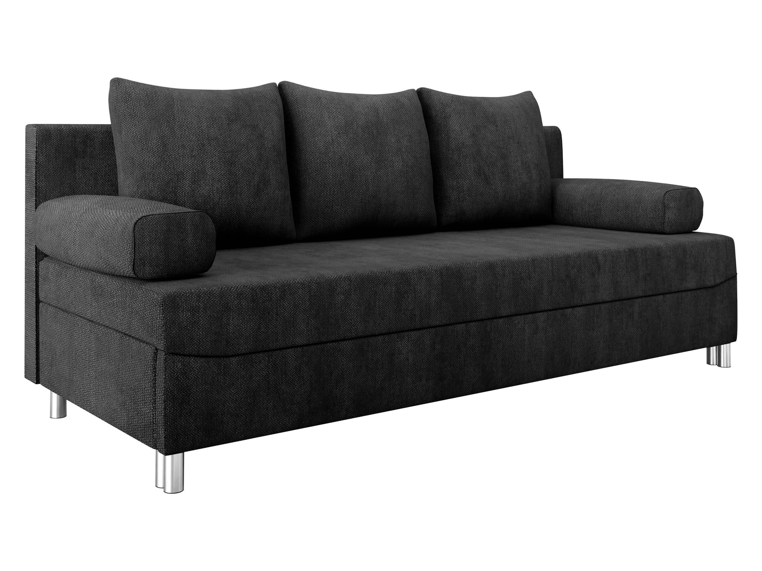 SCHLAFSOFA Dover - Chromfarben/Anthrazit, Holz/Kunststoff (192/86/80cm) - MIRJAN24
