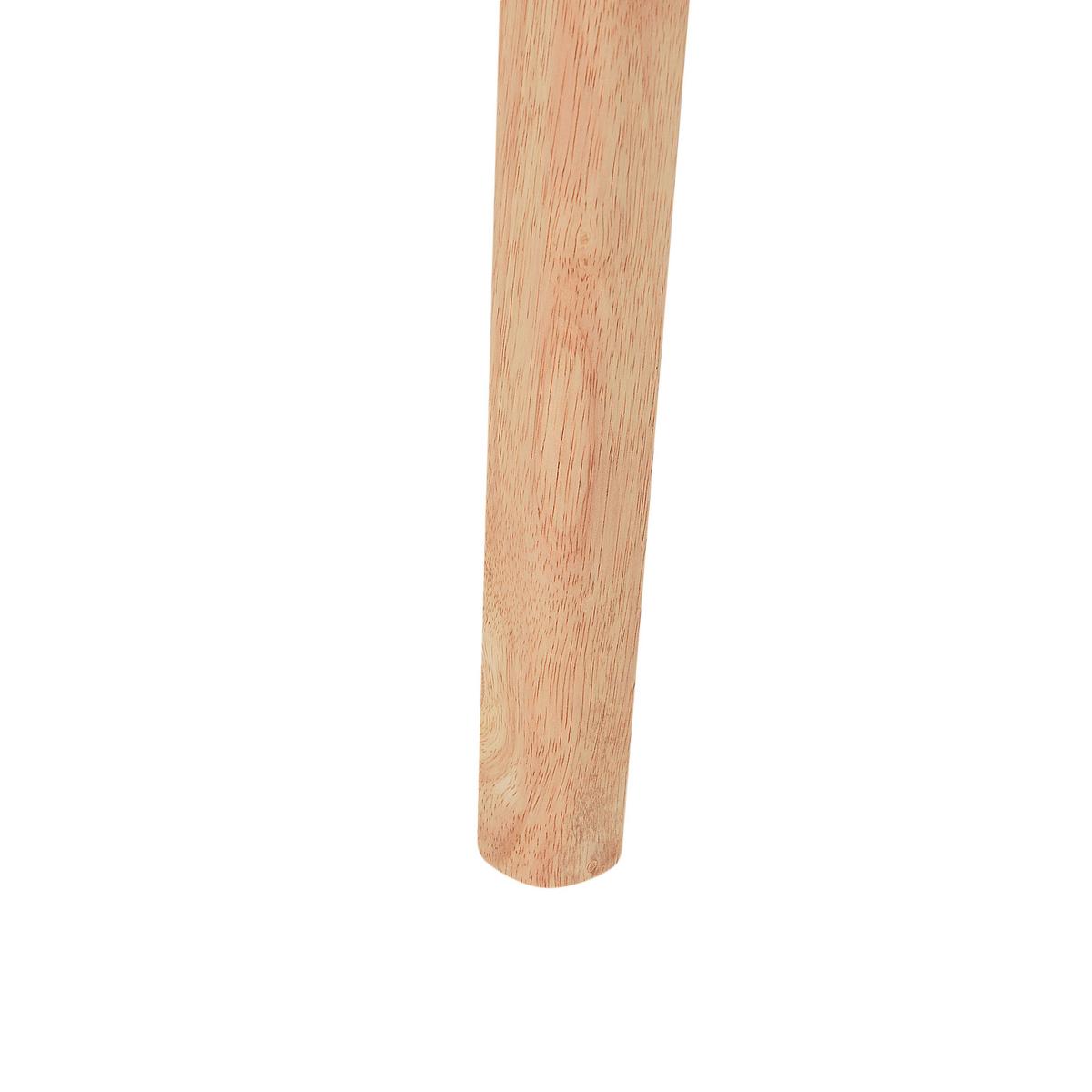 ESSZIMMERSTUHL 2er-Set Heller Holzfarbton Alvin - Hellbraun/Grün, Holz (44/90/53cm) - Beliani