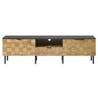 TV-LOWBOARD eiche-optik 170 cm breit mit schublade - Naturfarben, Holzwerkstoff (170/44.5/35cm) - Urban Meuble