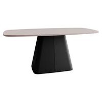 COUCHTISCH Noa - Kaschmir/Schwarz, Holzwerkstoff/Metall (60/120/48cm) - MIRJAN24