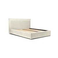 POLSTERBETT Amada Komplettset - Creme, Holzwerkstoff/Textil (180/200cm) - Fun Möbel