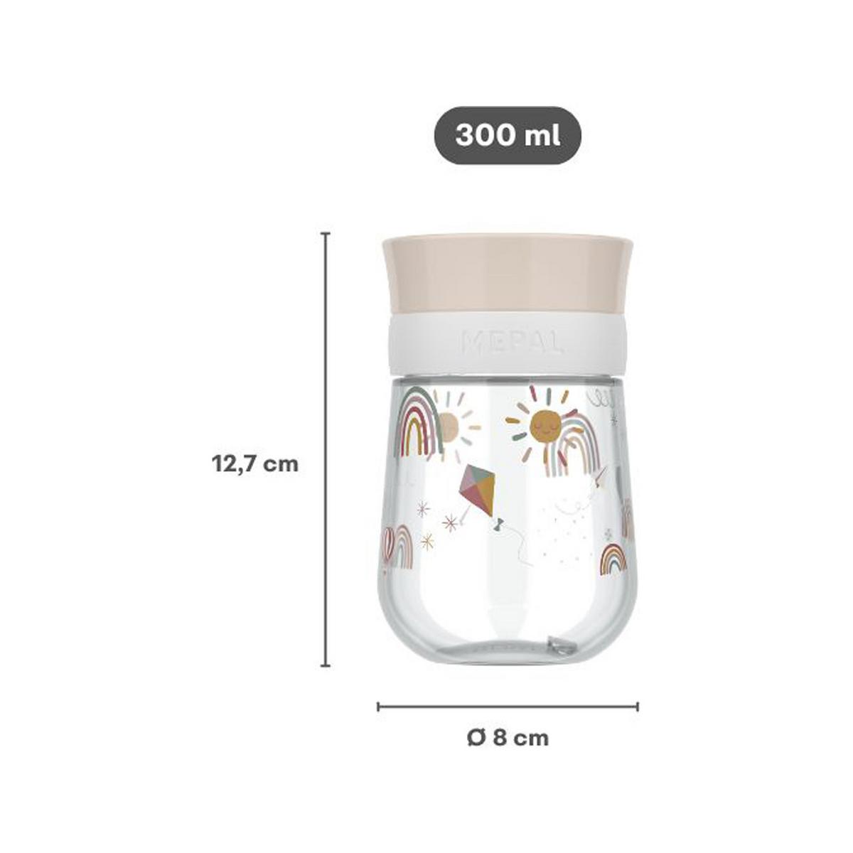 360° TRINKLERNBECHER Mio (2025) Fairy Garden 300 ml - Pink/Rosa, Kunststoff (0.3L) - Mepal