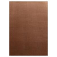 TEPPICH Kurzflor Waschbar LECH in Braun, einfarbig, 80 x 150 cm - Braun, Textil (150/80cm) - KADIMA DESIGN