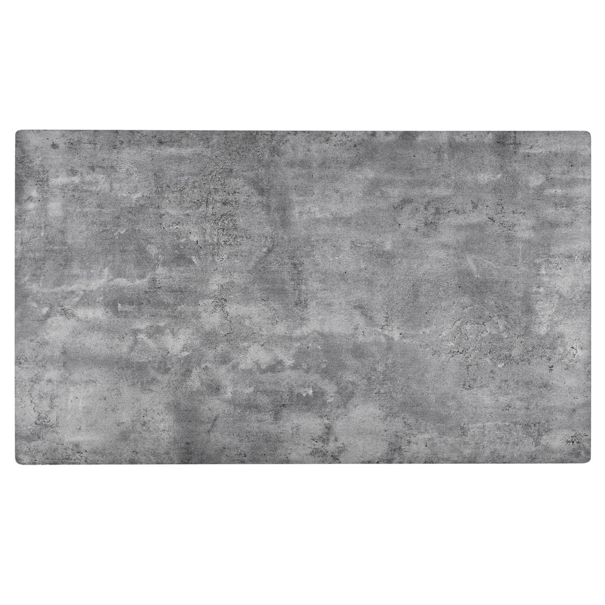ESSTISCH Kiel - Grau, Holzwerkstoff/Metall (70/120/75cm) - [en.casa]