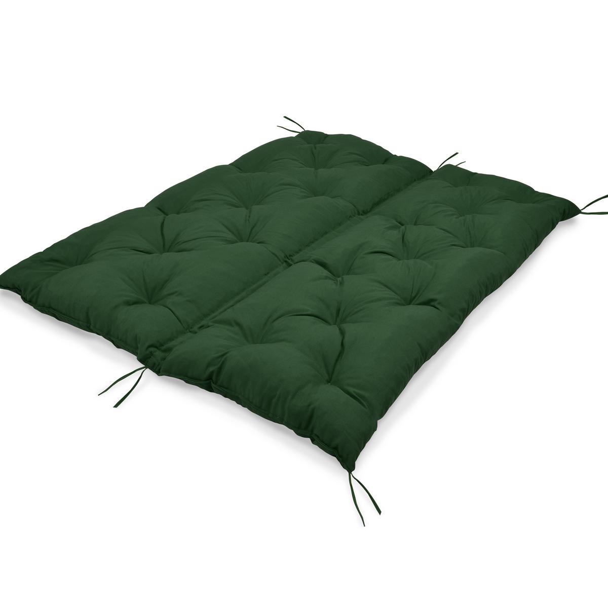 BANKAUFLAGE Flair BR 120/50cm Dunkelgrün - Dunkelgrün, Textil (50/8/120cm) - Beautissu 