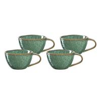 TASSEN Matera grün 290 ml 4er Set - Grün, Keramik (0.29L) - Leonardo Living