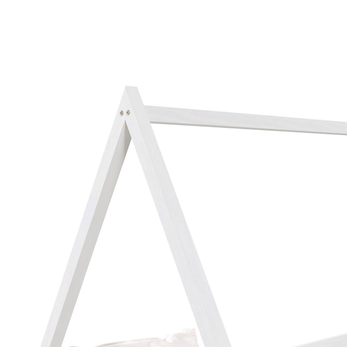 HAUSBETT SILA 90x190 cm weiß - Weiß, Holz (90/190cm) - IDIMEX