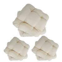 SITZKISSEN MILANO eckig Beige 6er-Set - Beige, Textil (8/38/41cm) - MCW