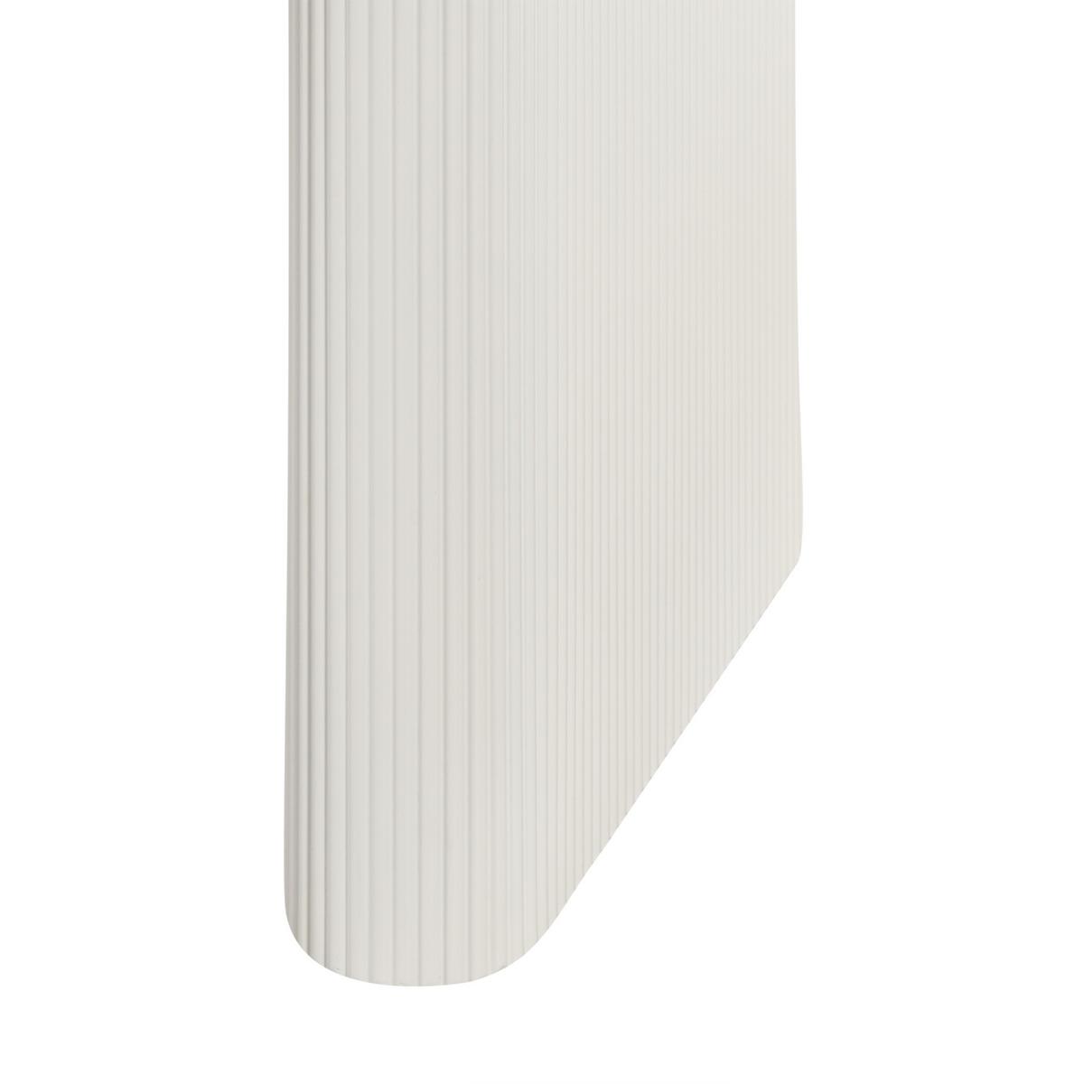 ESSTISCH Weiß 198/93 cm Peery - Weiß, Holzwerkstoff (198/93/76cm) - Beliani
