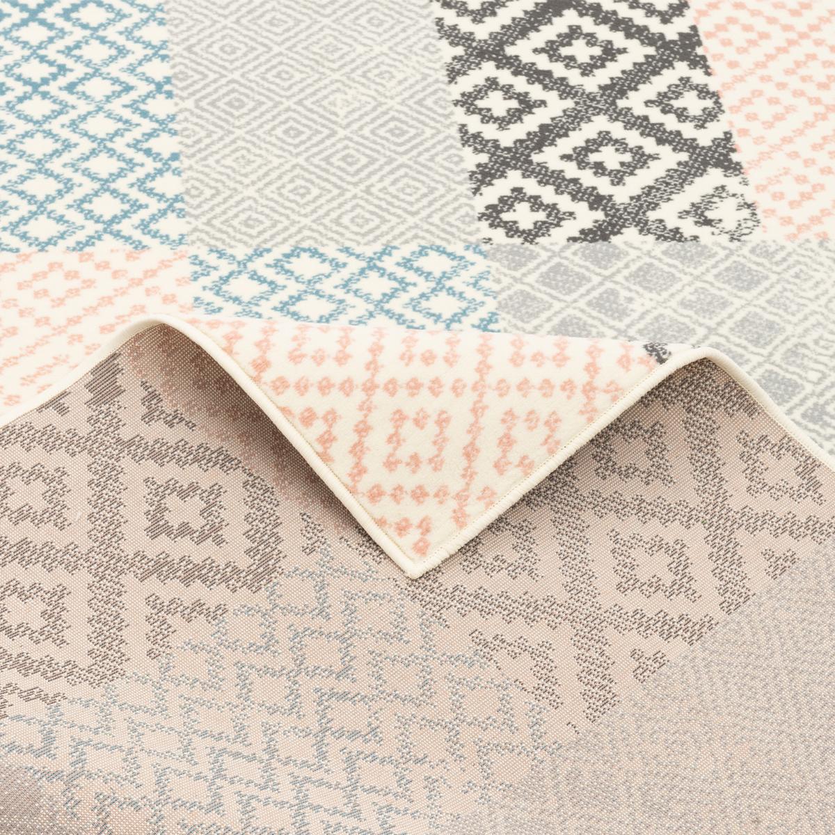 DESIGNER TEPPICH PASSION PASTELL PATCHWORK - Beige, Textil (80/150cm) - Pergamon