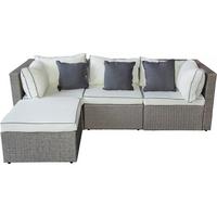 GARTENSITZGRUPPE kuba Ekru - Beige, Kunststoff - Habitat Garten