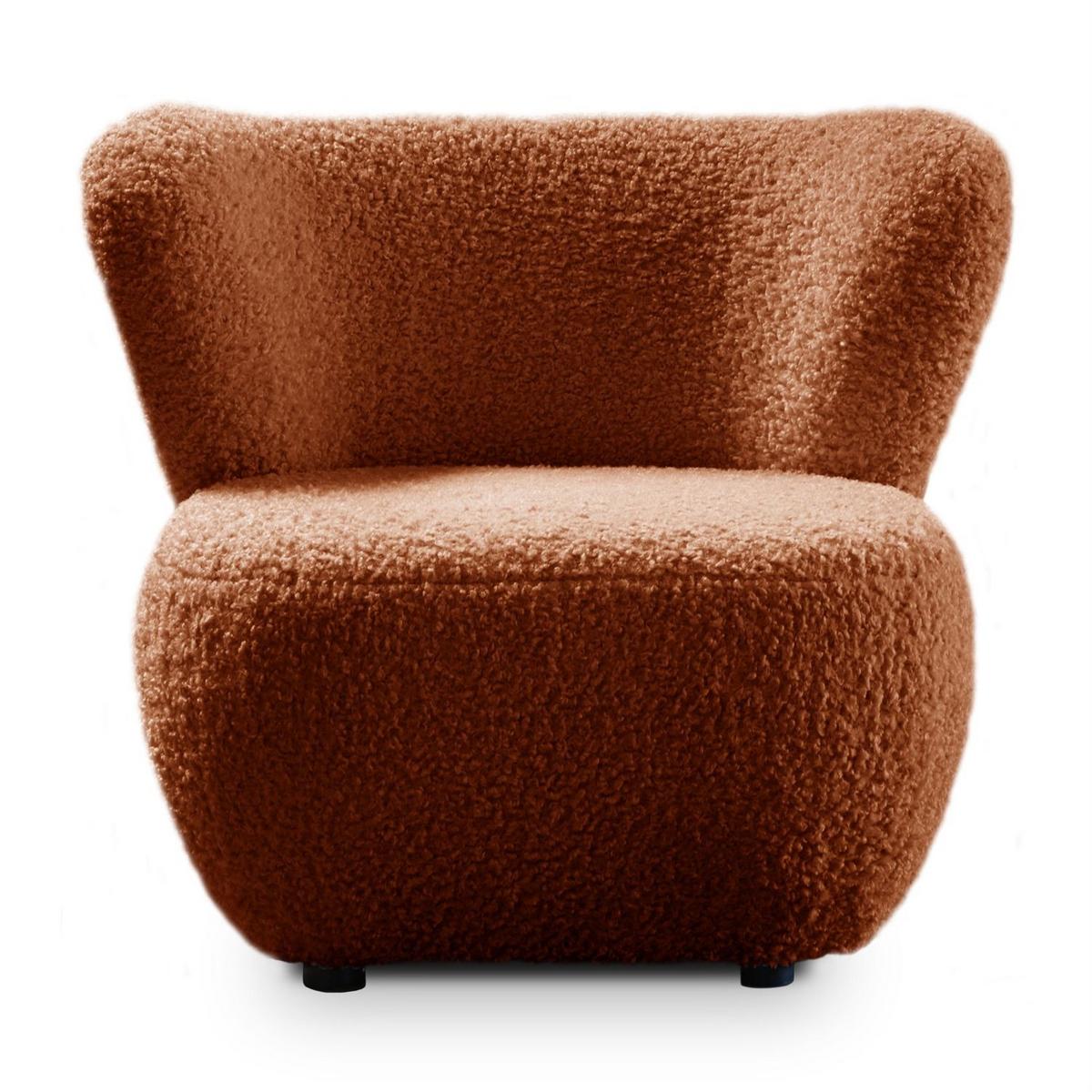 SESSEL ARLO LOUNGE Rolf 10 - Rot, Textil (85/74/58cm) - Lookway