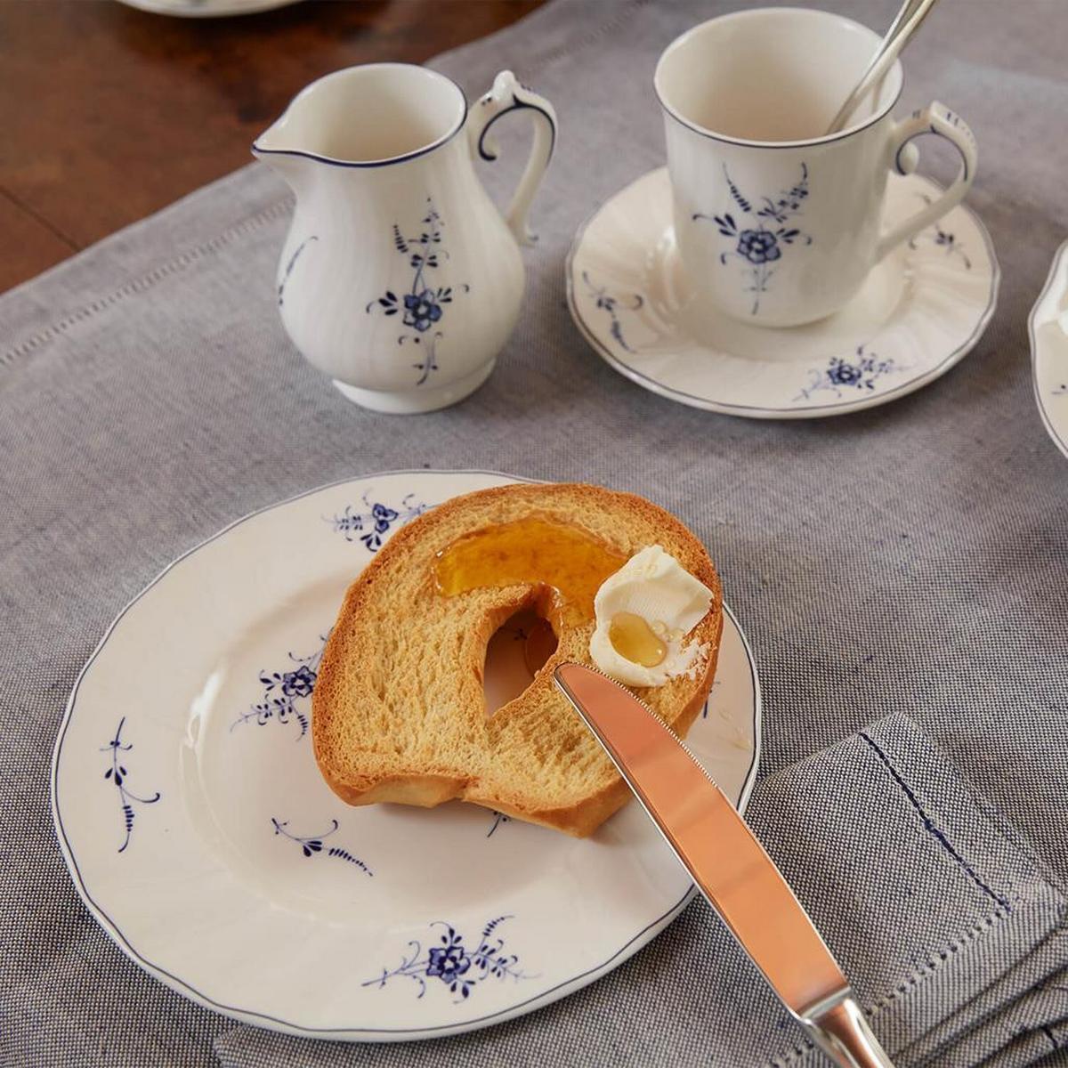 MILCH- UND ZUCKER-SET Vieux Luxembourg weiß-blau 2er Set - Blau/Weiß, Keramik (2/2/2cm) - Villeroy & Boch