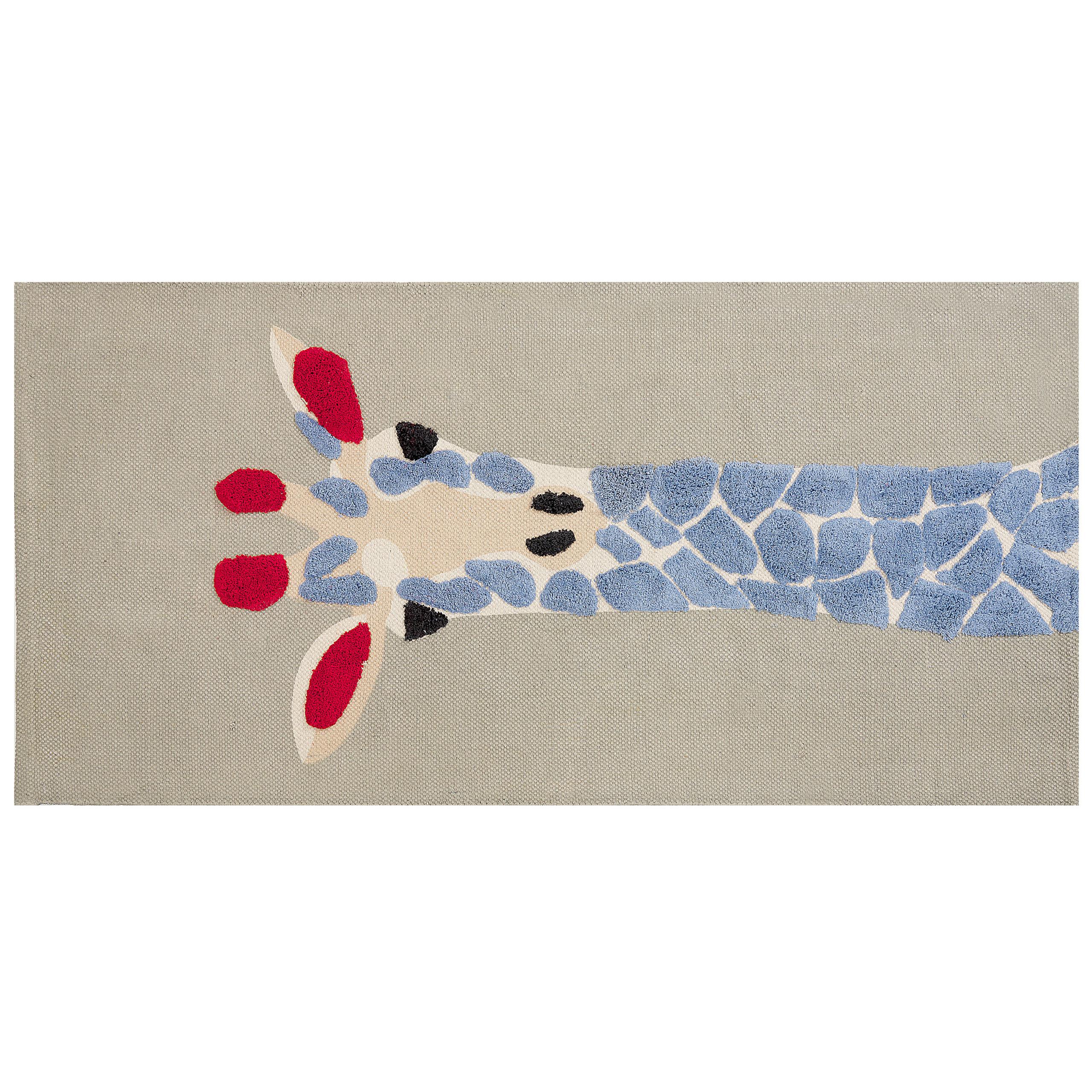 KINDERTEPPICH Sakubo 150/80 cm - Multicolor, Textil (80/150cm) - Beliani