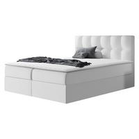 BOXBETT Rico - H3 - Weiß, Holz/Textil (180/200cm) - MIRJAN24