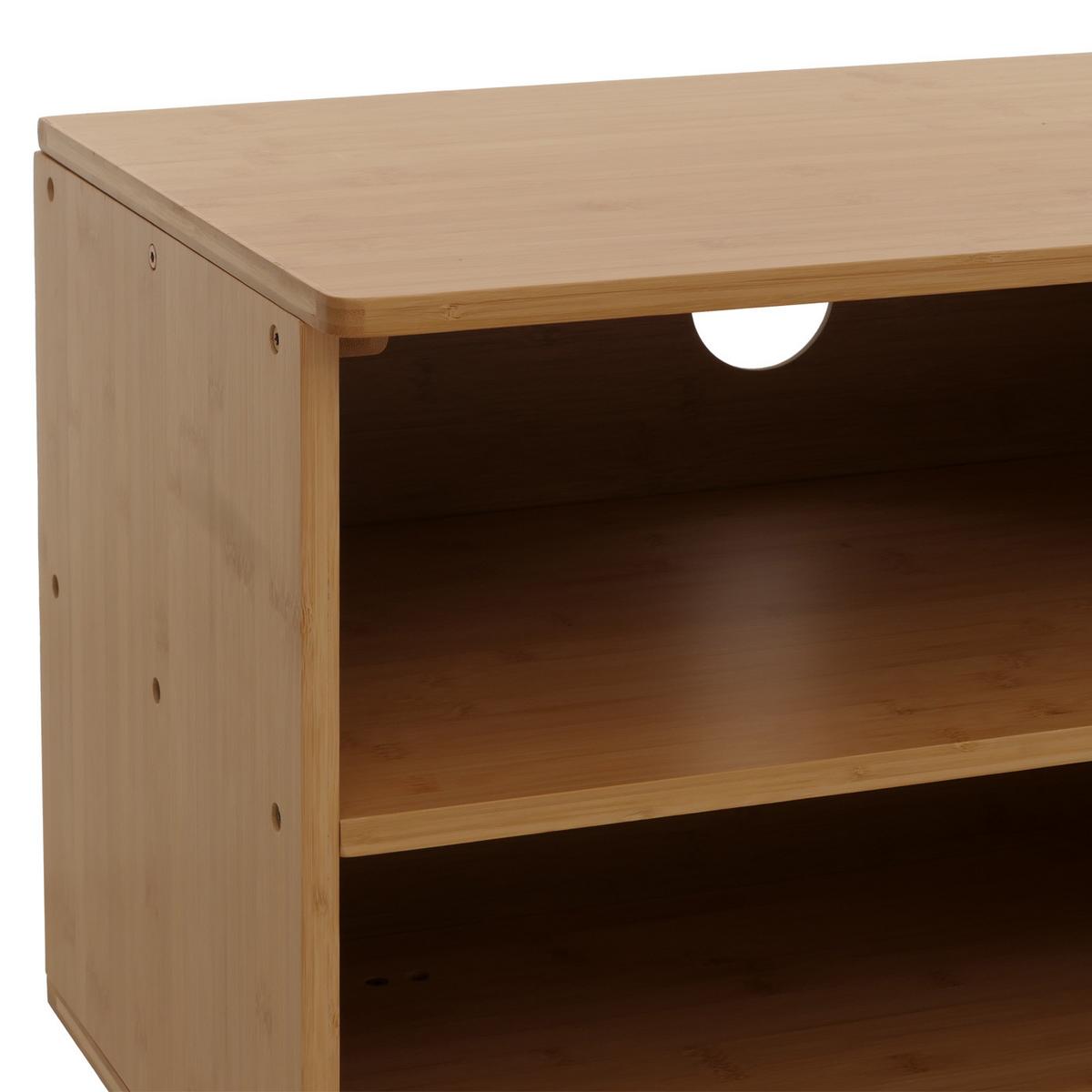 TV-RACK Braun - Braun, Holz (140/50/40cm) - MCW