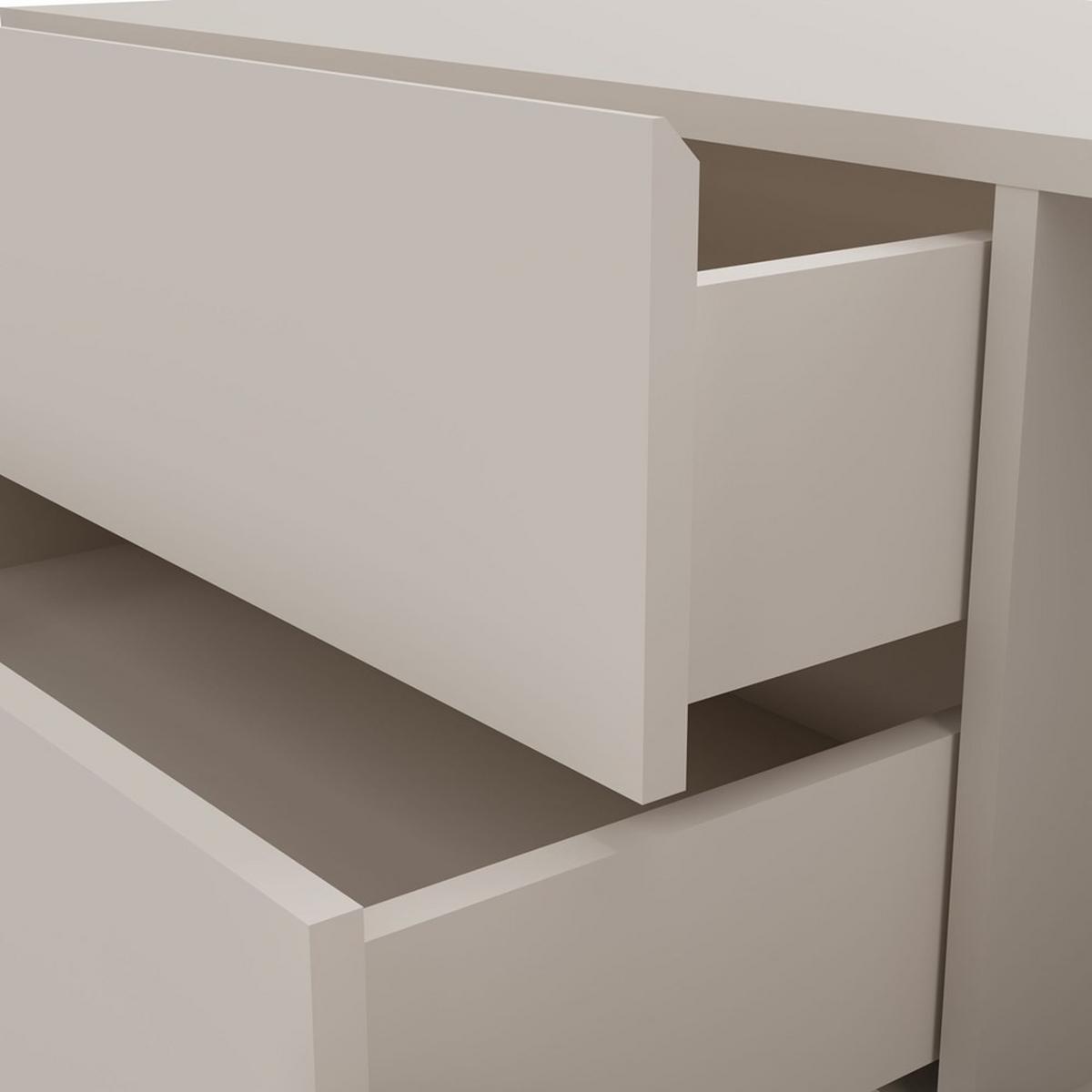 WASCHBECKENUNTERSCHRANK Kaschmir 140/38/53 - Kaschmir, Holzwerkstoff (140/38/53cm) - RAUMHIRSCH FURNITURE