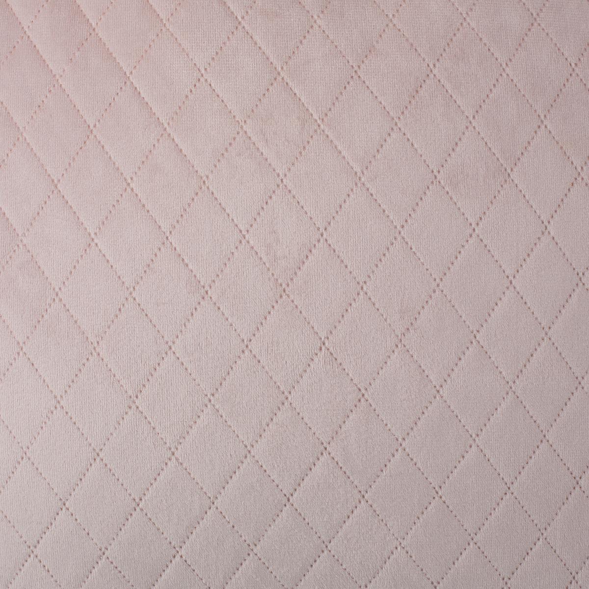 DEKOKISSEN 2er-Set Rosa 45/45 cm Pasque - Pink, Textil (45/45cm) - Beliani