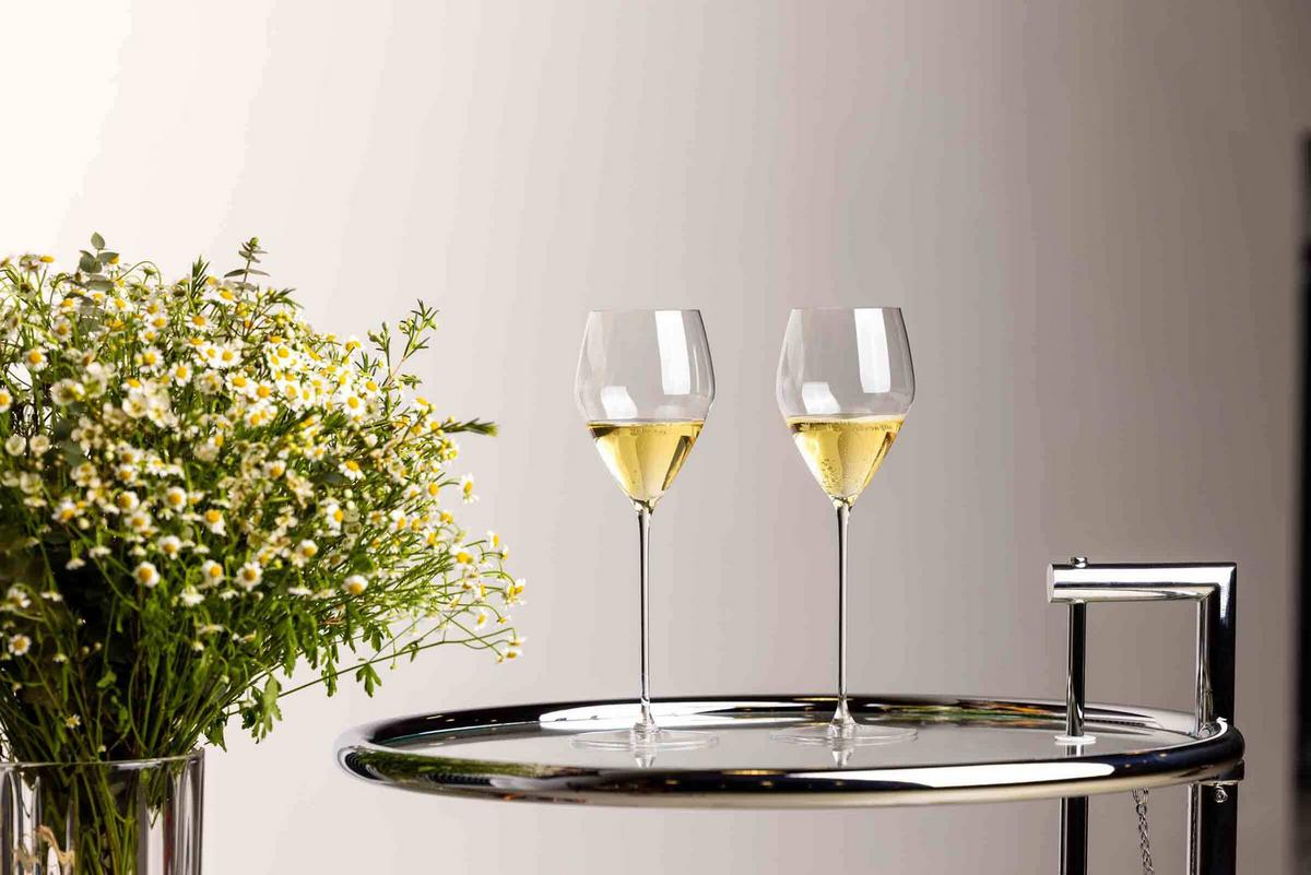 CHAMPAGNER WEINGLÄSER Veloce transparent 327 ml 6er Set - Transparent, Glas (0.33L) - Riedel