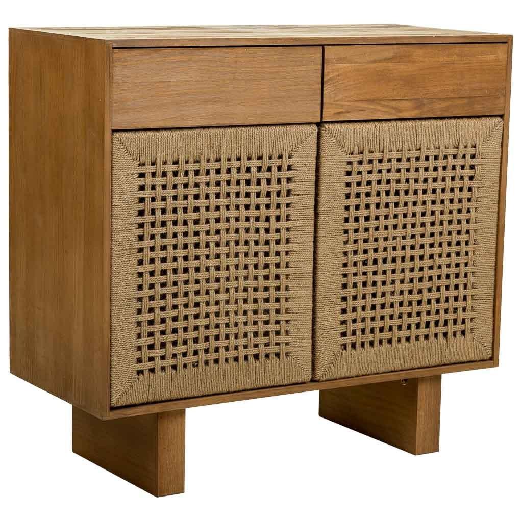 ANRICHTE aus Holz 80x36x75 Cm - Braun, Holz (80/75/36cm) - Wanderlust