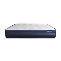 MATRATZE Actiflex tech Taschenfederkern und Memory-Schaum 135 x 200 cm h4 - Weiß, Textil (135/200cm) - ACTISOM