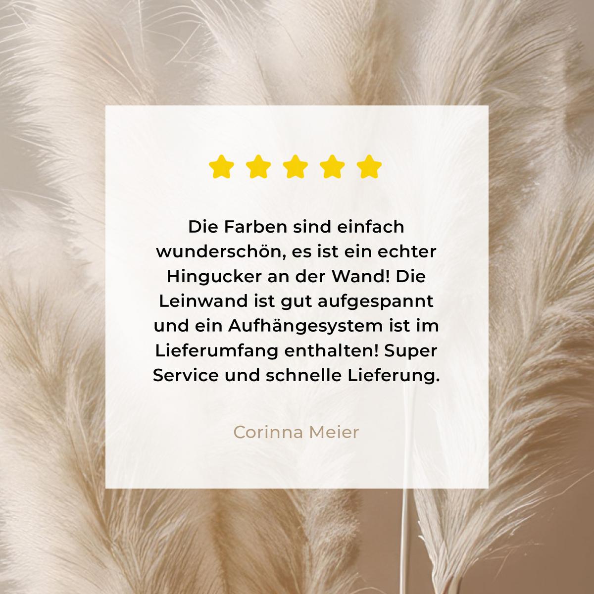 LEINWANDBILD Pampasgras - Federn - Pastell - Weiß Wandbild Wohnzimmer 50x50 cm - Naturfarben, Textil (50/50cm) - MuchoWow