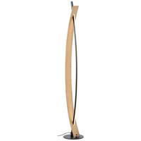 STEHLAMPE Visby G70900/76 - Schwarz, Metall (18/18/120cm) - Brilliant