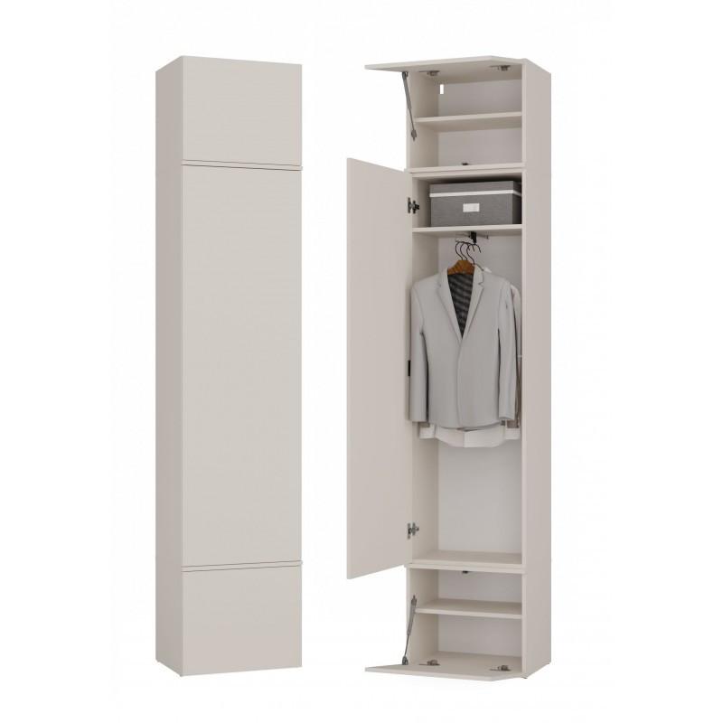 FLURSCHRANK - Garderobenschrank mit Stauraum Kaschmir 50/238/35 - Kaschmir, Holzwerkstoff (50/238/35cm) - RAUMHIRSCH FURNITURE