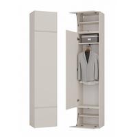 FLURSCHRANK - Garderobenschrank mit Stauraum Kaschmir 50/238/35 - Kaschmir, Holzwerkstoff (50/238/35cm) - RAUMHIRSCH FURNITURE