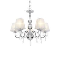 KRONLEUCHTER lsabelle - Weiß, Metall (54/54/45cm) - lux.pro