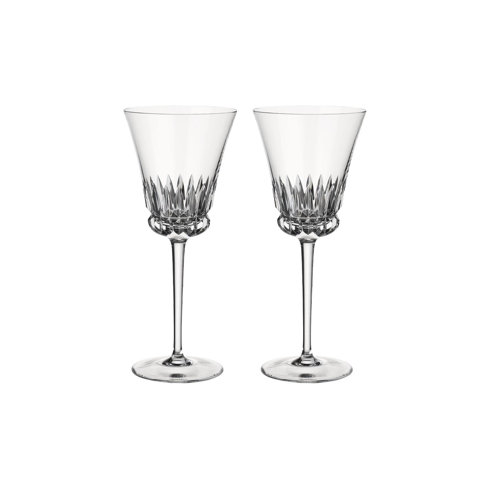 WEISSWEINGLÄSER Grand Royal Gold transparent 125 ml 2er Set - Transparent, Glas (0.125L) - Villeroy & Boch