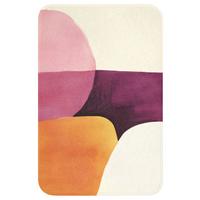 WC-VORLEGER Formen - Abstrakt - Farbenfroh WC Teppich 40x60 cm - Terracotta, Textil (40/1cm) - OnlyWow