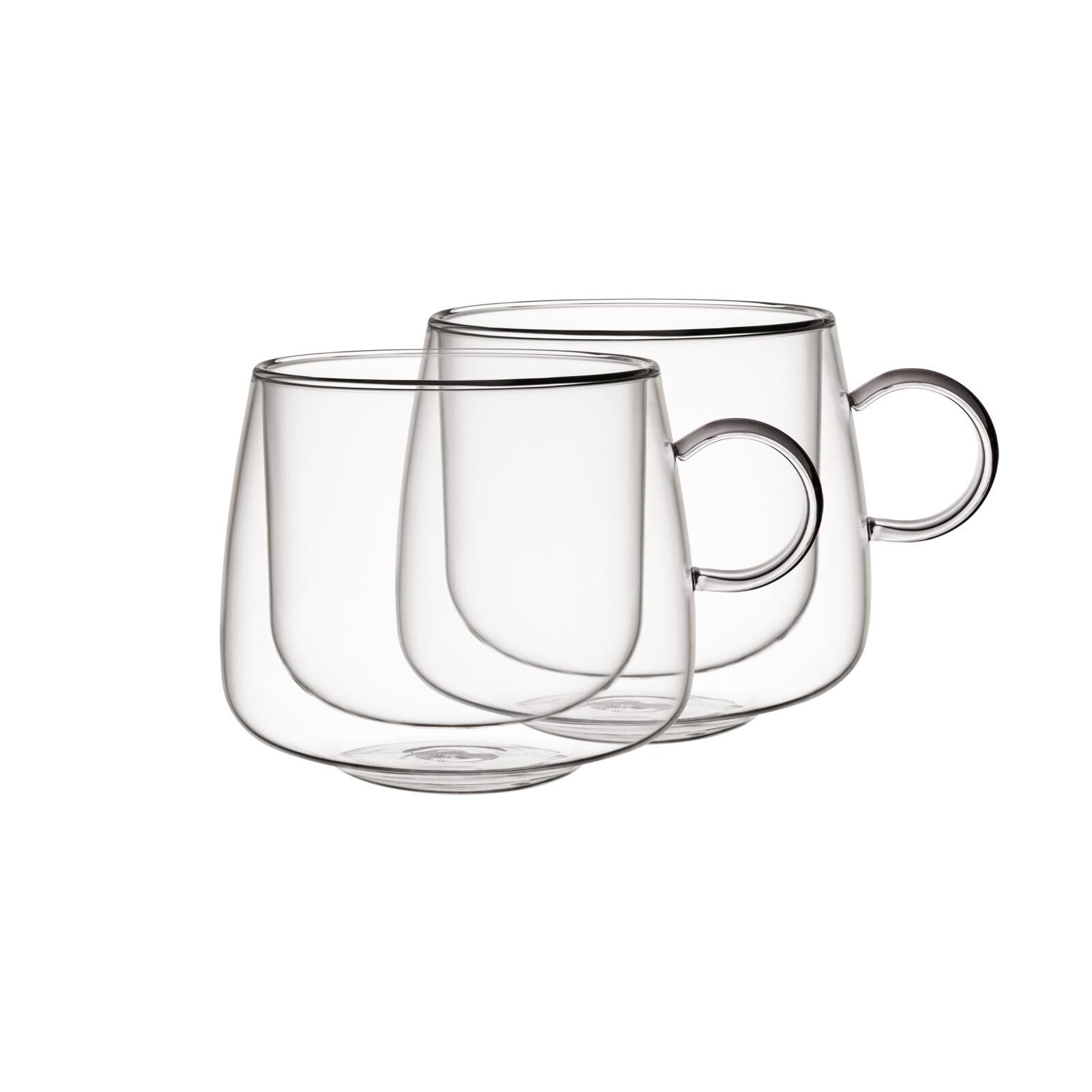 CAPPUCCINO-GLÄSER Artesano Hot & Cold transparent 250 ml 2er Set - Transparent, Glas (0.25L) - Villeroy & Boch